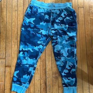 Champion blue camouflage sweatpants